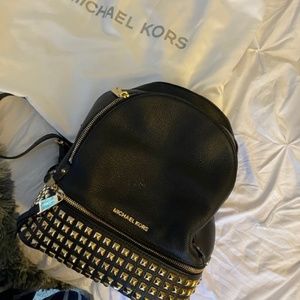Michael Kors studded backpack